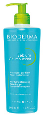 Bioderma Себиум Гель очищающий 500мл с дозатором