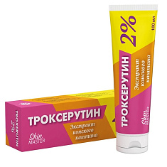 Скин мастер Гель-крем с троксерутином для ног 100мл