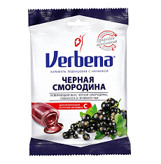 Вербена карамель на травах с начинкой черная смородина и витамином С 60 г