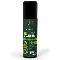 Золотой шелк Шампунь с маслом Усьмы и скрабирующими частицами 150мл