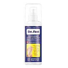 Доктор Фут дезодорант-спрей освежающий для ног от неприятного запаха 150 мл