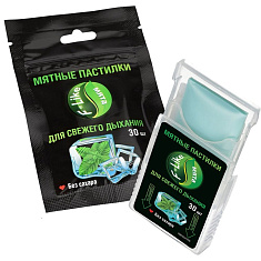 Flike пастилки для свежего дыхания Мята №30