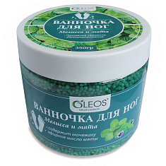 Oleos Ванночка для ног Мелисаса и мята 350 гр