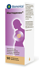 Мастодинон капли для приема внутрь гомеопатические 50мл