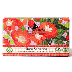 Florinda Мыло туалетное твердое Дикая роза 200г