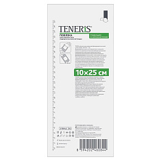 Teneris Лейкопластырь фиксирующий на нетканой основе 10х25см