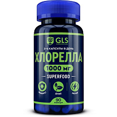 GLS Хлорелла капсулы 340мг N90