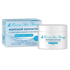 Marine Skin Therapy Крем для лица с гиалуроновой кислотой коллаген морской 50мл