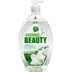 Organic Beauty Интим-гель для интимной гигиены белая лилия и олива 500мл