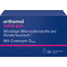 Orthomol (Ортомоль) Натал Пре капсулы 0,2г №30