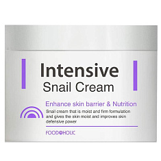 FoodaHolic Антивозрастной функциональный крем для лица с муцином улитки 100мл