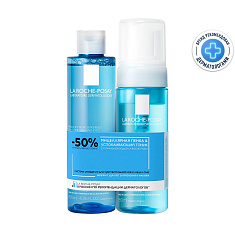 La Roche Posay Тоник успокаивающий для кожи лица и глаз Soothing Lotion 200мл + пенка мицеллярная 150мл