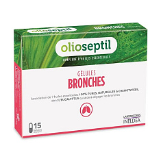 Olioseptil (Олиосептил) Bronches Бронхис для бронхов капсулы N15
