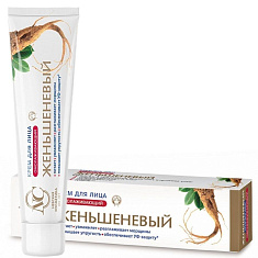 Невская косметика Крем для лица омолаживающий Женьшеневый 40мл