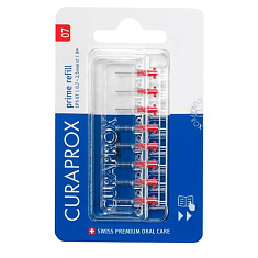 Curaprox Prime Ершик межзубный 0,7 мм CPS07 N8 красный