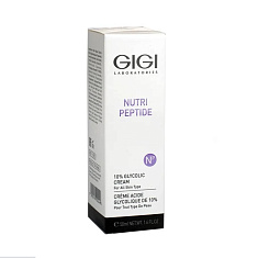 GIGI Nutri-Peptide Glycolic Крем ночной с гликолиевой кислотой для всех типов кожи 10% 50мл