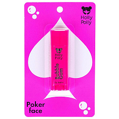 Holly Polly Poker Face Бальзам для губ Bubble gum Бабл Гам 4,8г