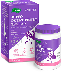 Фитоэстрогены капсулы кишечнорастворимые 0,25г N30 Эвалар