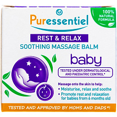 Puressentiel Отдых и Релакс Детский успокаивающий массажный бальзам 30мл