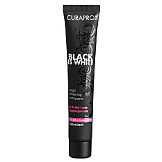 Curaprox зубная паста отбеливающая Black is White 90мл