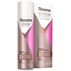 Rexona Clinical Protection Антиперспирант аэрозоль женский Сухость и Уверенность 150мл
