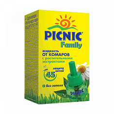 Пикник фэмили жидкость от комаров 45 ночей