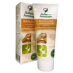 Добрый Аптекарь Бальзам для ног тонизирующий с экстрактом пиявки 75мл