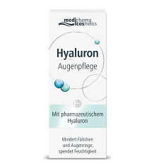 Medipharma Cosmetics Hyaluron крем для кожи вокруг глаз 15мл