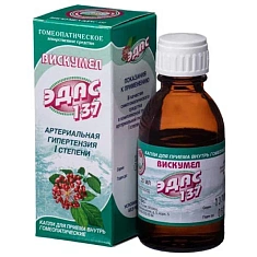 Эдас-137 Вискумел капли гомеопатические 25мл