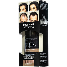 Toppik Пудра-загуститель для волос Светло-каштановый 12г