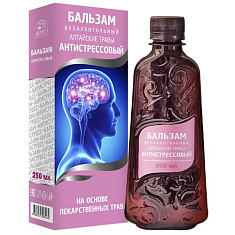 Алтайские травы Антистрессовый бальзам безалкогольный 250мл