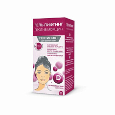 Пектилифт Гель лифтинг зрелой кожи против морщин 50мл курс 1 неделя