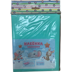 Клеенка подкладная ПВХ Перспектива 0,7х1,0м цветная без отделки