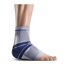 Bauerfeind Бандаж голеностопный MalleoTrain 8G артикул 11011102, размер 3 левый, титан/серый