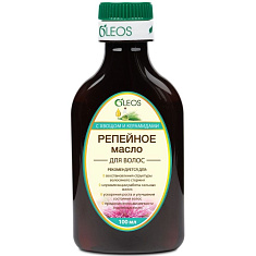 Oleos Репейное масло для волос с экстрактом хвоща и керамидами 100мл