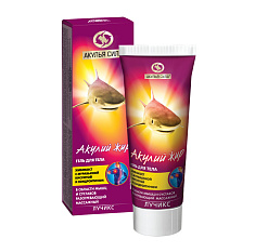 Акулий жир гель Живокост с муравьиной кислотой и хондроитином для тела 75 мл