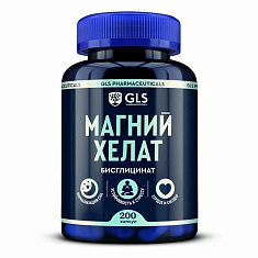 GLS Магний хелат капсулы 400мг N200