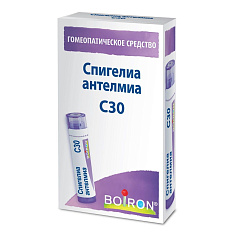 Спигелиа Антелмиа С30 Гомеопатический монокомпонентный препарат гранулы гомеопатические 4г Буарон