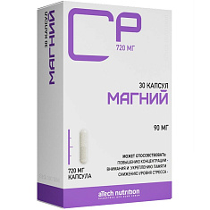 Atech Nutrition Магний капсулы 720мг N30