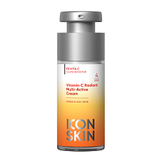 Icon Skin Vitamin C Radiant Мультиактивный крем  для комбинированной и жирной кожи 30мл
