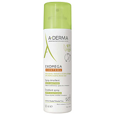A-Derma ЭКЗОМЕГА Control Смягчающий спрей-эмолент 50мл