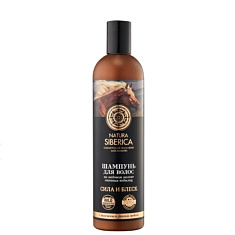 Натура Сиберика Медовый Кумыс Шампунь для волос Сила и Блеск 400мл