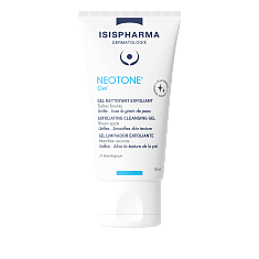 ISISPHARMA NEOTONE Gel Гель для умывания очищающий, осветляющий, отшелушивающий, туба 150 мл