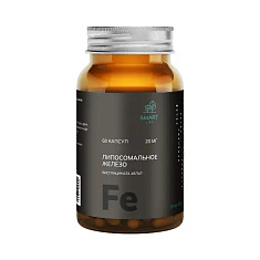 Smartlife Железо бисглицината хелат липосомальное капсулы №60
