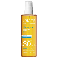 Uriage (Урьяж) Барьесан SPF30 Сухое масло спрей для защиты от солнца 200 мл
