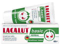 Lacalut Basic Herbal Зубная паста 65г