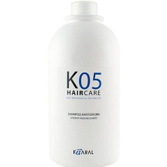 Kaaral K05 Шампунь для профилактики образования перхоти 1000мл