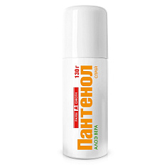 Раны А Ожоги спрей для лица и тела c Д-пантенолом и алоэ вера 130г