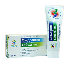 Хондроитин и Сабельник Натура Медика гель-бальзам 85 мл