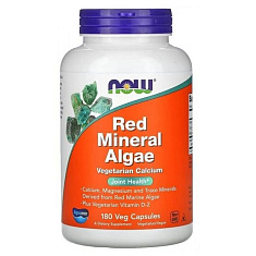 Now Foods Красные минеральные водоросли капсулы 1060мг №180